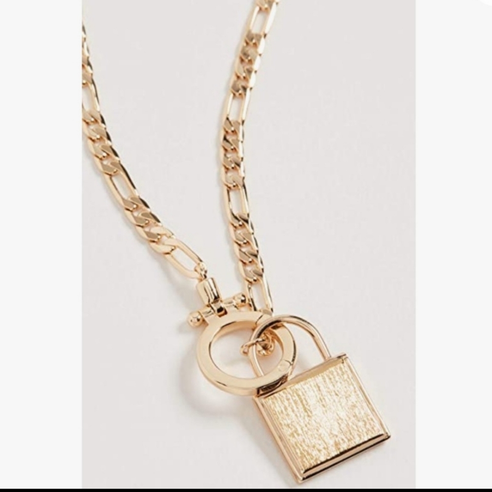 GORJANA gold Charlie charm locket chain necklace - Picture 2 of 11